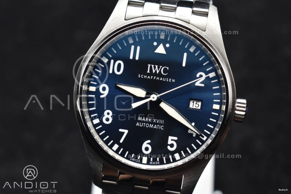 Edition 1:1 SS Bracelet ETA2892 V7F XVIII Asian Dial Mark Best Blue on 0502